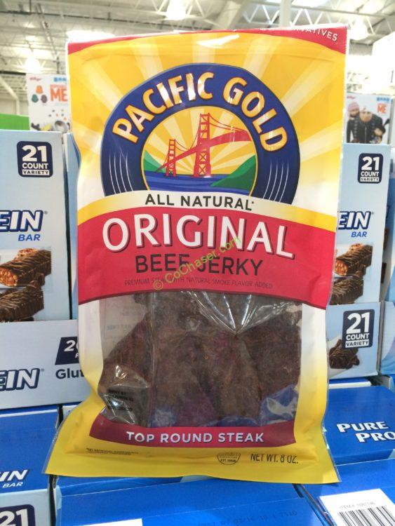 Pacific Gold Original Beef Jerky 2/8 OZ