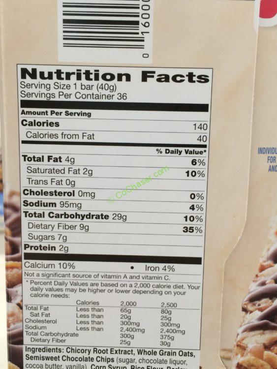 Costco613528FiberOneChewyBarschart CostcoChaser