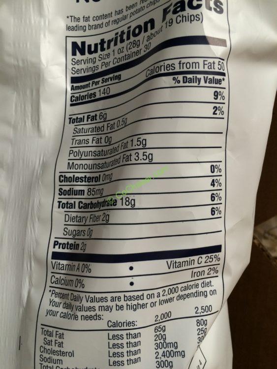 Costco669434CapeCODReducedFatKettleChipschart CostcoChaser