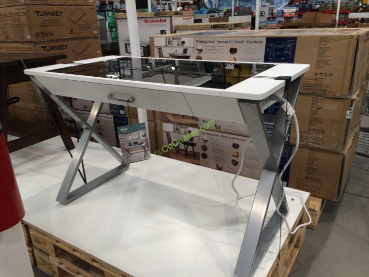 Costco-722459-Bayside-Furnishings-White-Wood-Desk