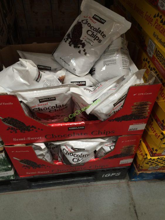 Kirkland Signature Chocolate Chips 72 Ounce Bag CostcoChaser