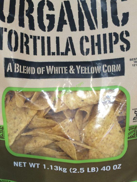 Kirkland Signature Organic Tortilla Chips 40 Ounce Bag CostcoChaser
