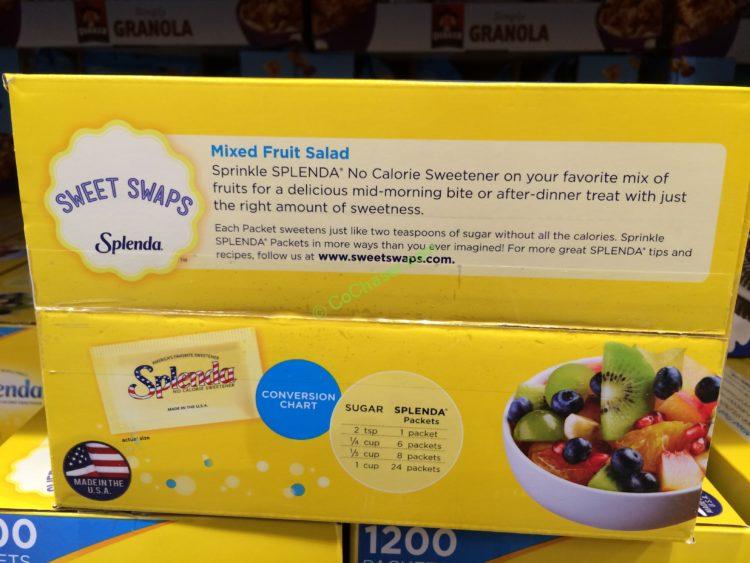 Costco856255SplendaNoCalorieSweetenerinf CostcoChaser
