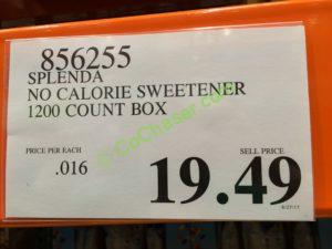 Costco-856255-Splenda-No-Calorie-Sweetener-tag