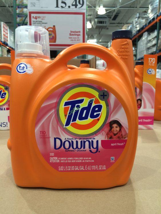 Tide with Downy High Efficiency 88 Loads/170 Ouncesb