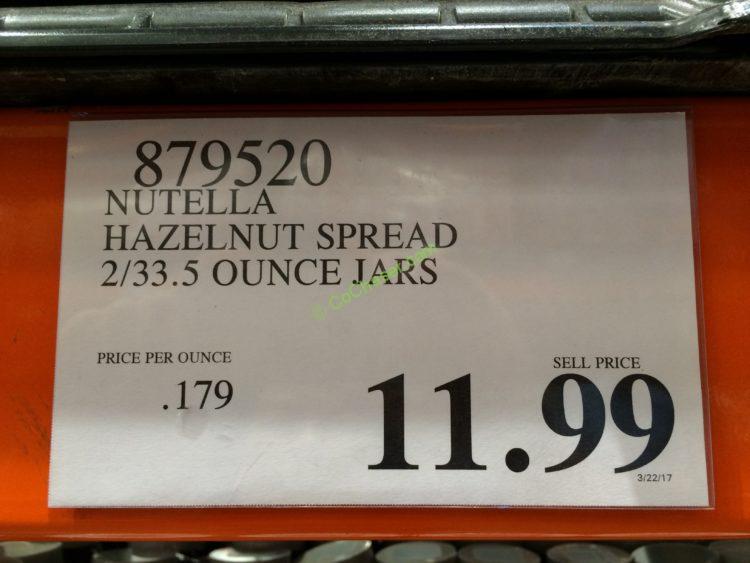Costco879520NutellaHazelnutSpreadtag CostcoChaser