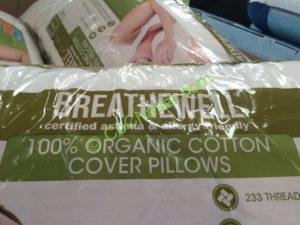 Costco-9371188-Breathwell-Organic-Cotton-Cover-Jumbo-Pillow-spec