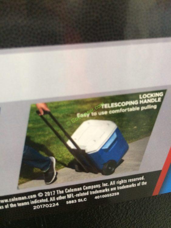 Costco969460Coleman60QuartRollingCoolerDetroitLionspart1 CostcoChaser