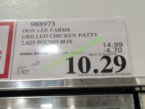 Costco-988973-DON-LEE-Farms-Grilled-Chicken-Patty-tag