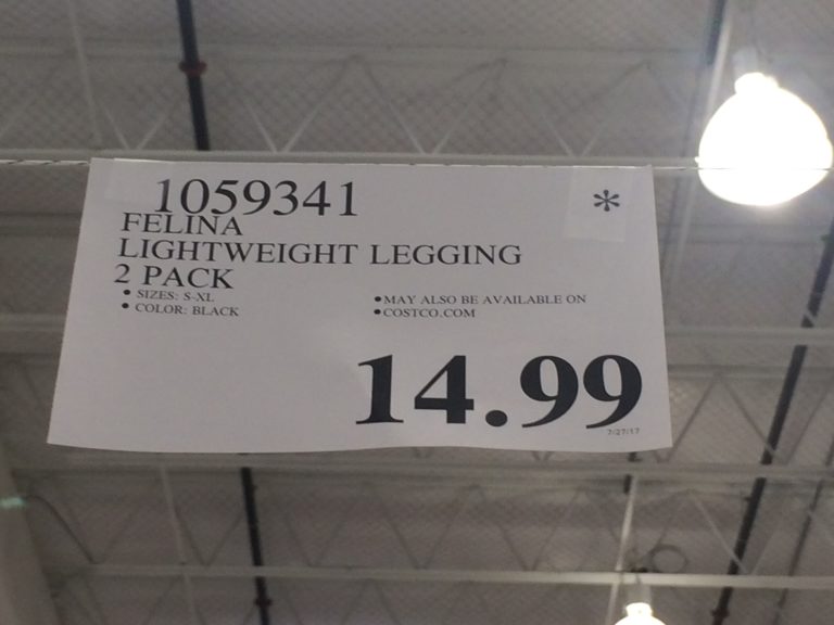 Felina Ladies Lightweight Legging 2 PK CostcoChaser