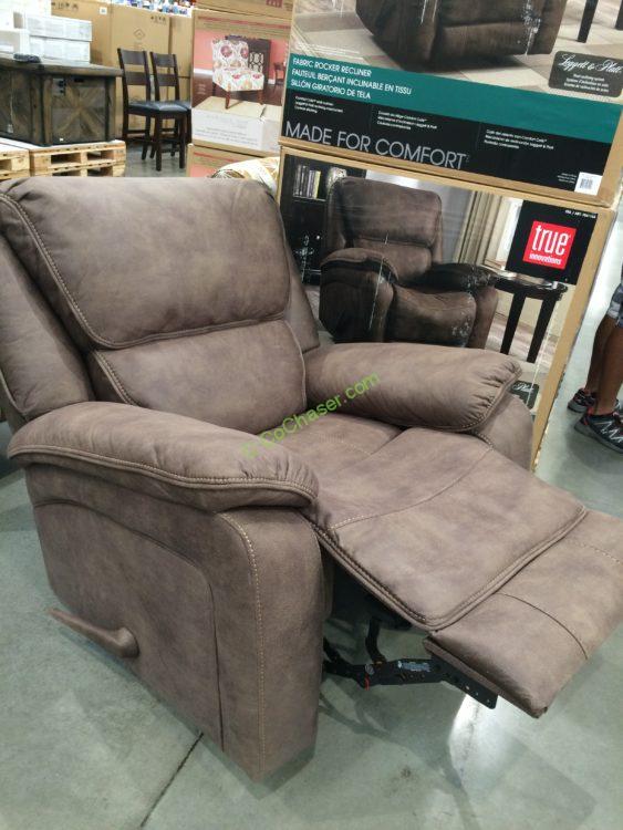 Costco1041164TrueInnovationsFabricRecliner1 CostcoChaser