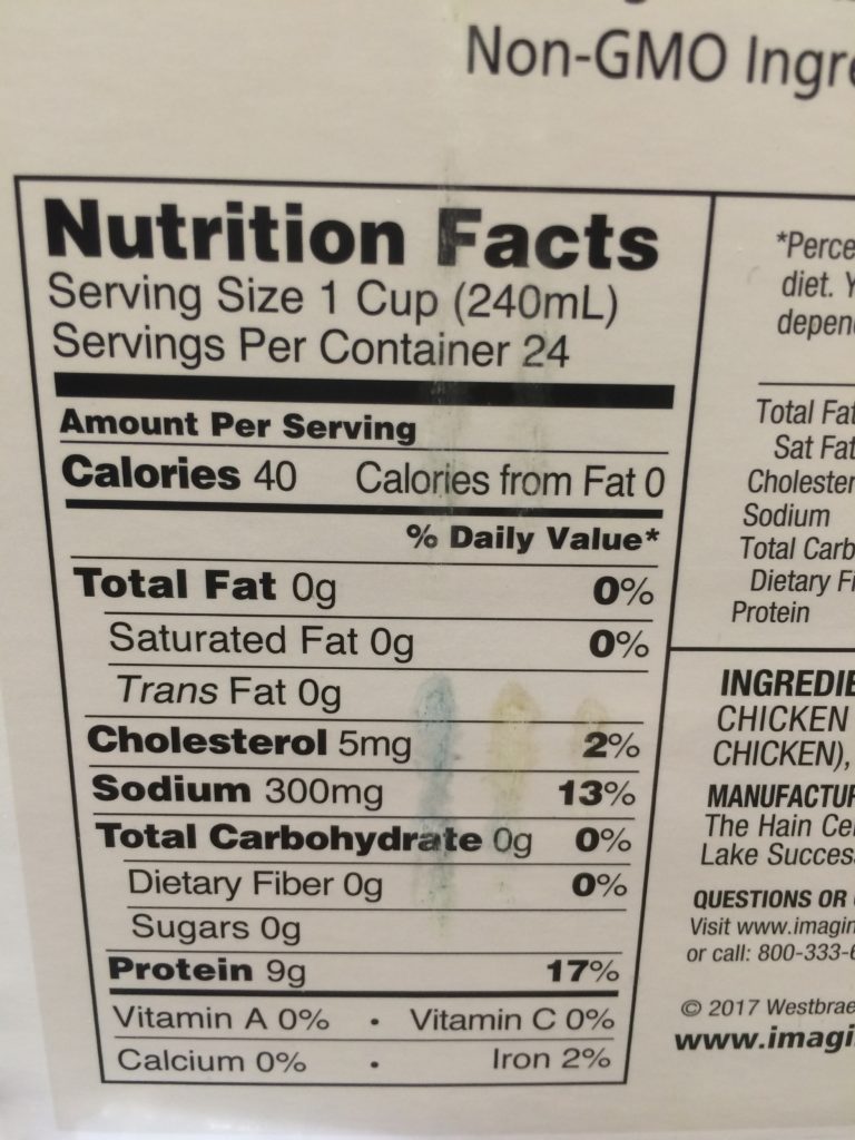 Costco1069831ImagineChickenBrothchart CostcoChaser