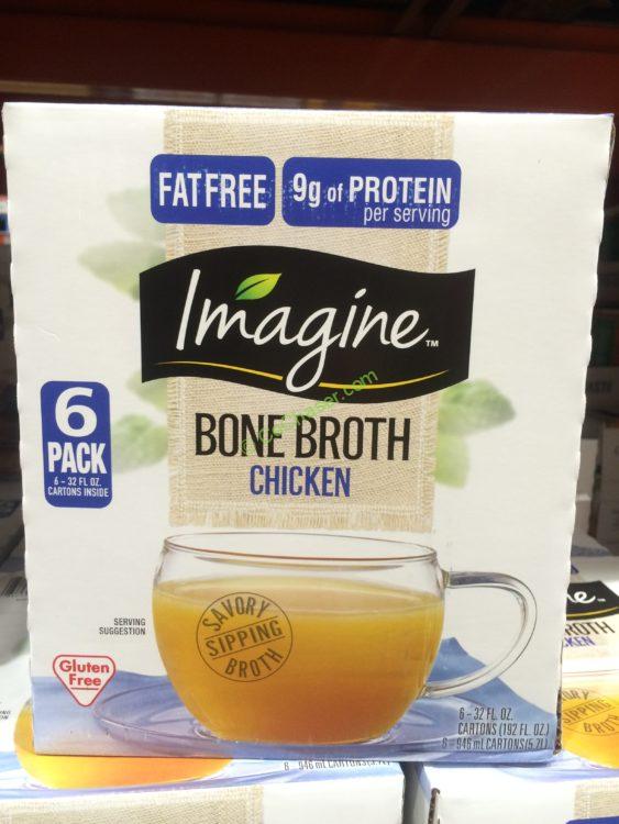 Imagine Chicken Bone Broth 6/32 Ounce Containers