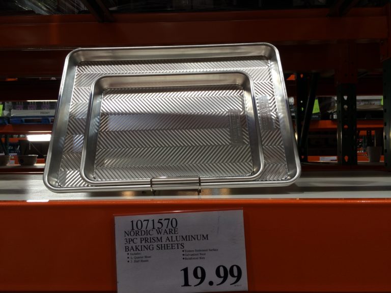 Nordic Ware 3PC Prism Aluminum Baking Sheets CostcoChaser