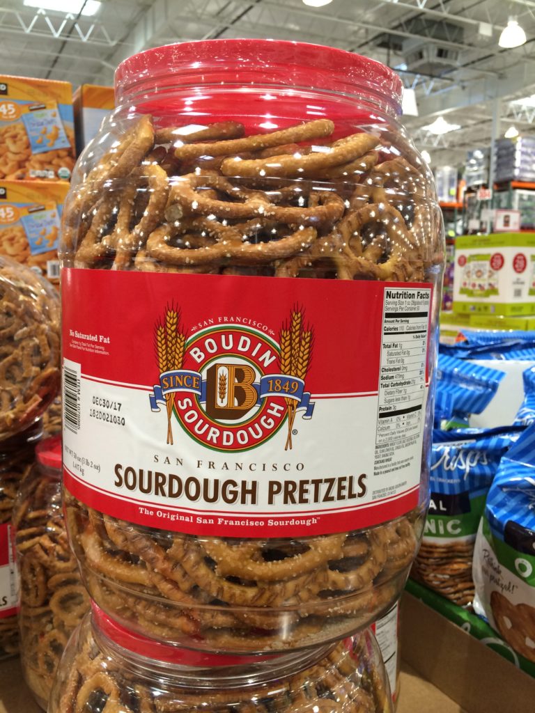 Bounin Sourdough Pretzels 50 Ounce TUB CostcoChaser