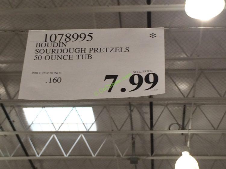 Bounin Sourdough Pretzels 50 Ounce TUB CostcoChaser