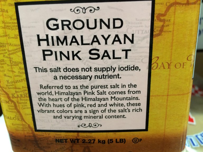 Kirkland Signature Himalayan Pink Salt 80 Ounce Container CostcoChaser