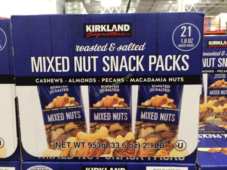 Kirkland Signature Mixed Nuts 21/1.6 Ounce Bags