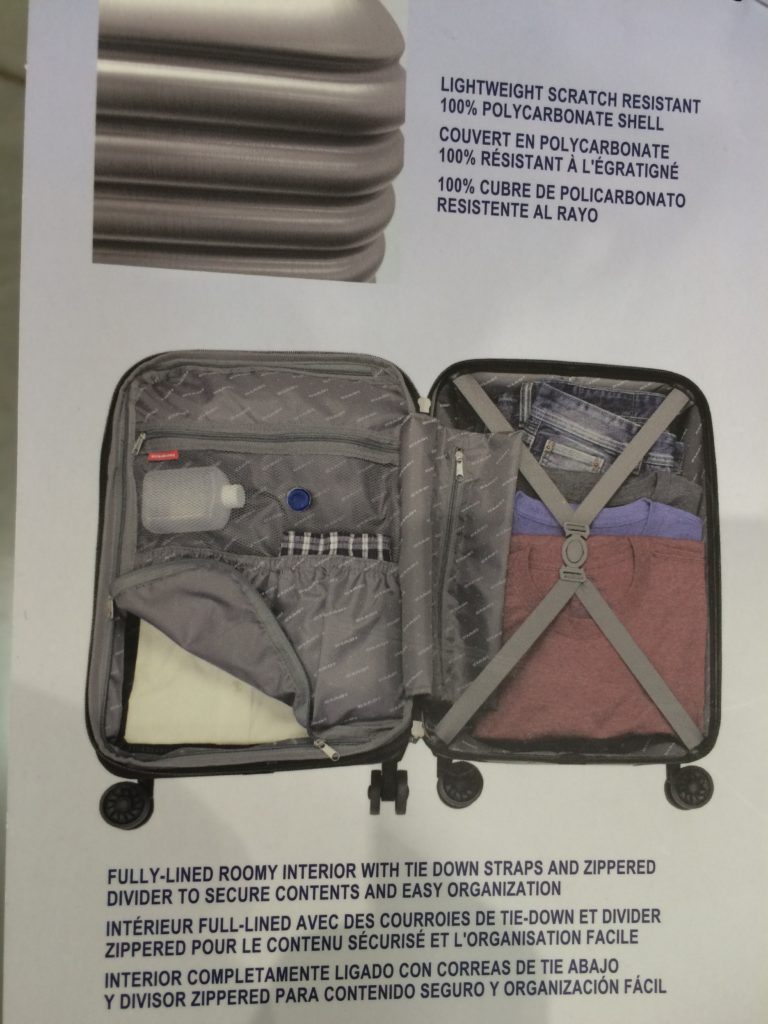 Costco1132082CIAO20HardsideCarryOnsepc CostcoChaser