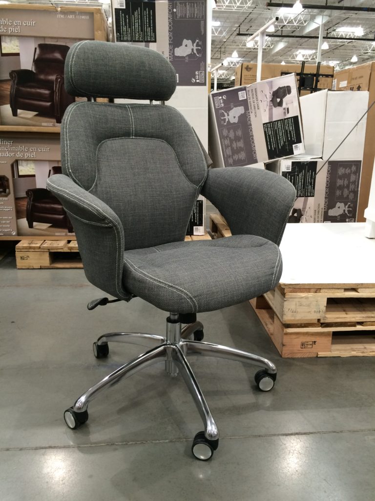 True Innovations Fabric Executive Chair – CostcoChaser