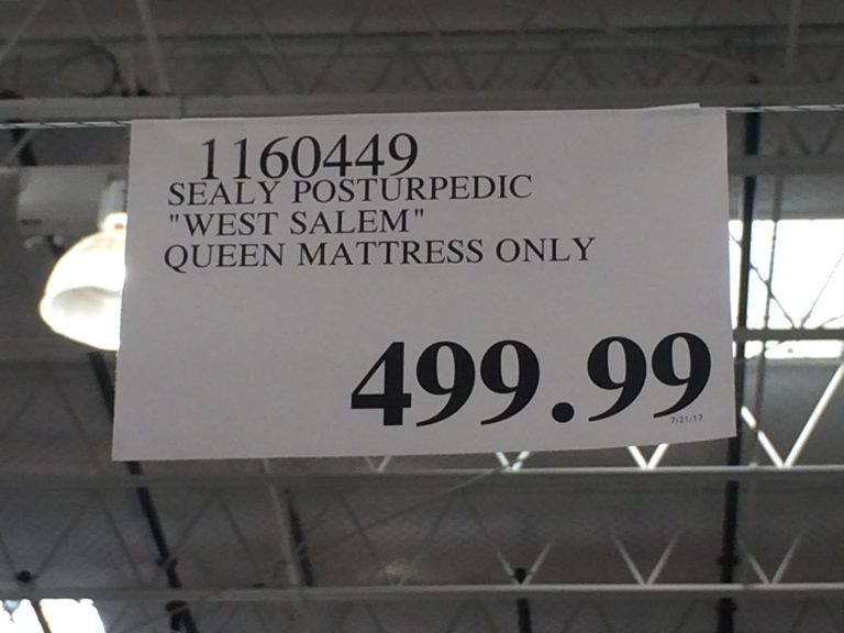 Costco11604491160450SealyPosturepedic WestSalemMattresstag1