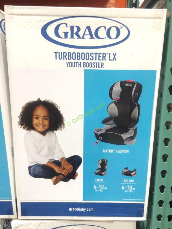 Costco1163649GRACOTurboBoostLXHighbackBoosterSeatbox