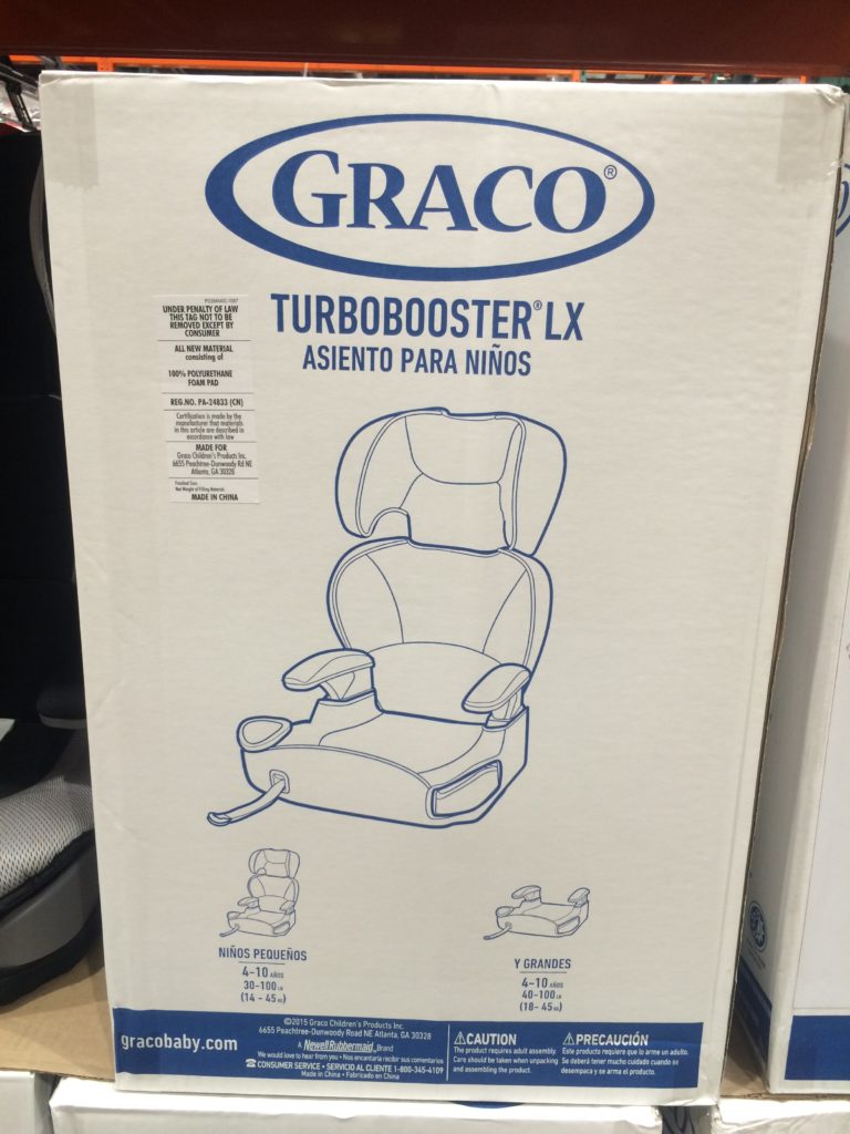Costco1163649GRACOTurboBoostLXHighbackBoosterSeatsize