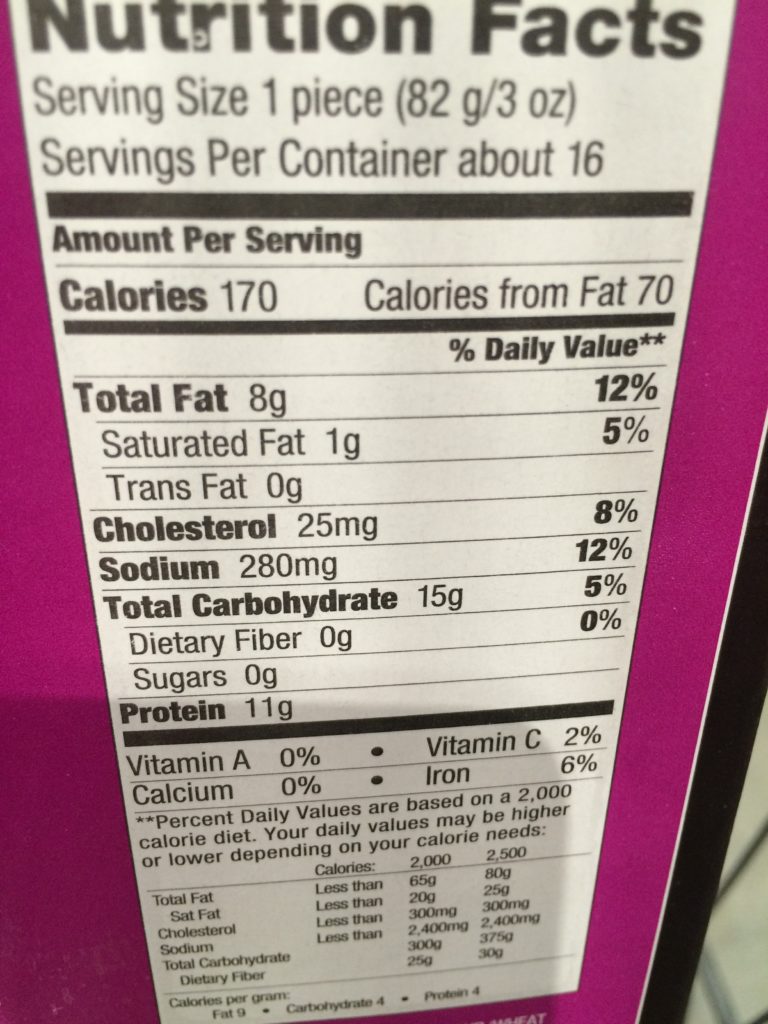 Costco196672TridentSeafoodsPankoBreadedTilapiachart CostcoChaser