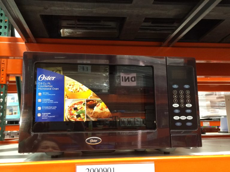 Oster 0.9 CUFT Microwave Oven Model OGZD0901B CostcoChaser