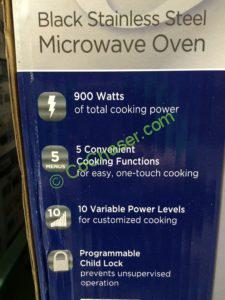 Costco-2000901-Oster-0.9-CUFT-Microwave-Oven-spec