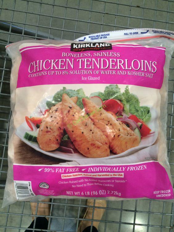 Kirkland Signature Chicken Tenderloins 6 Pound Bag