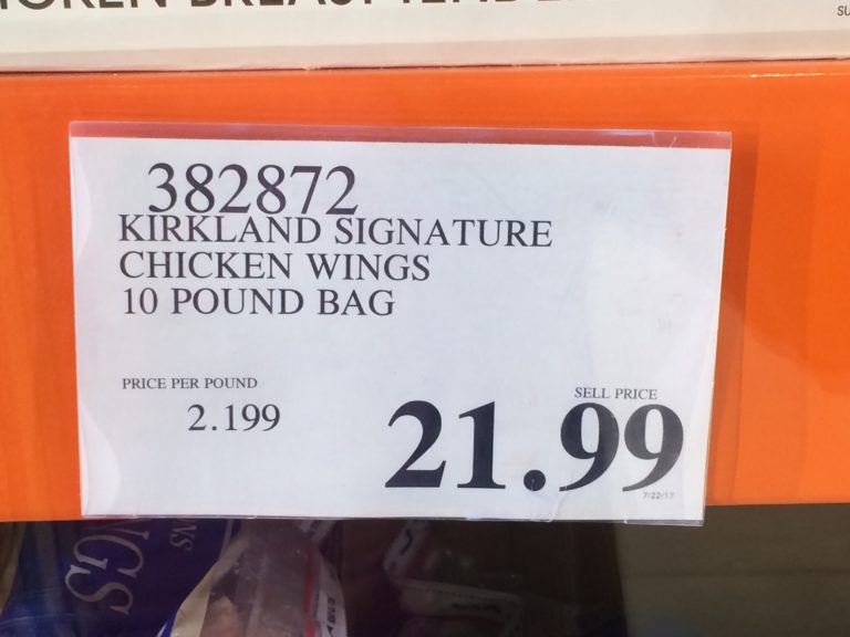 Costco382872KirklandSignatureChickenWingstag CostcoChaser