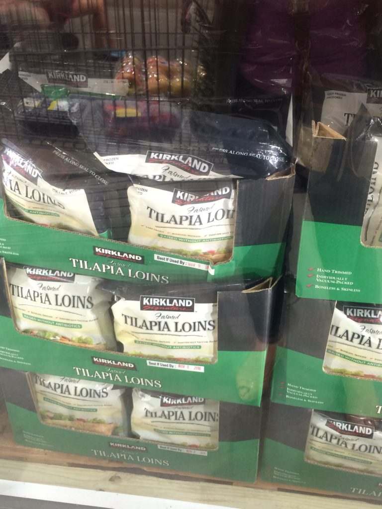 Costco417370KirklandSignatureTilapiaLoinsall CostcoChaser