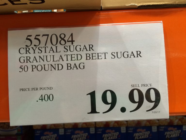 Costco557084CrystalSugarGranulatedBeetSugartag CostcoChaser