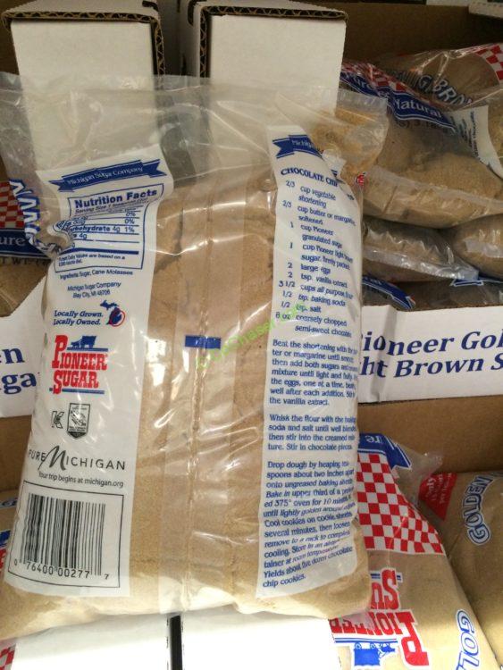 Costco656279PioneerLightBrownSugarback CostcoChaser