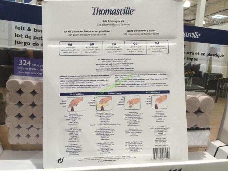 Thomasville Heavy Duty Felt Pads 324 Pieces CostcoChaser