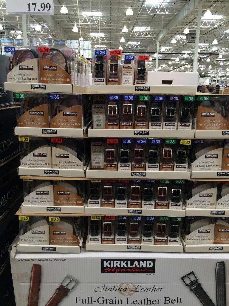 Kirkland Signature Men’s Italian Leather Belt CostcoChaser