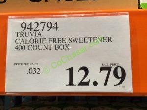 Costco-942794-Truvia-Calorie-Free-Sweetener-tag