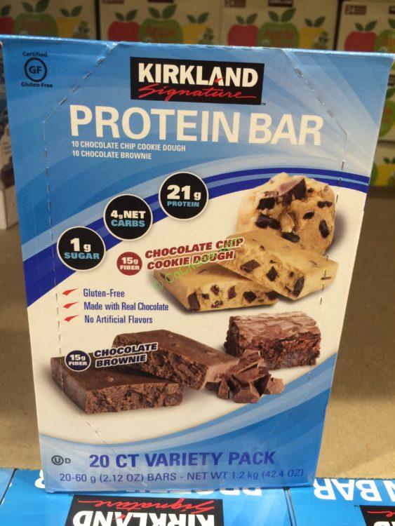 Kirkland Signature Protein Bar 20 Count Box
