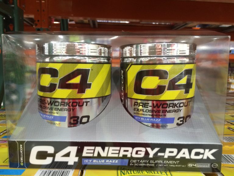 Cellucor C4 Preworkout Blue Razz 2/30 Servings CostcoChaser