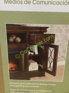Costco-1049034-Bayside-Furnishings-Electric-Fireplace-65- Media-Console-part