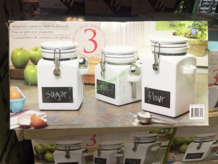 Costco10500083PKCeramicCanisterSet withScoopsbox CostcoChaser