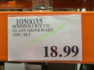Costco-1050035-Bormioli-Rocco-Glass-Drinkware-16PC-Set-tag