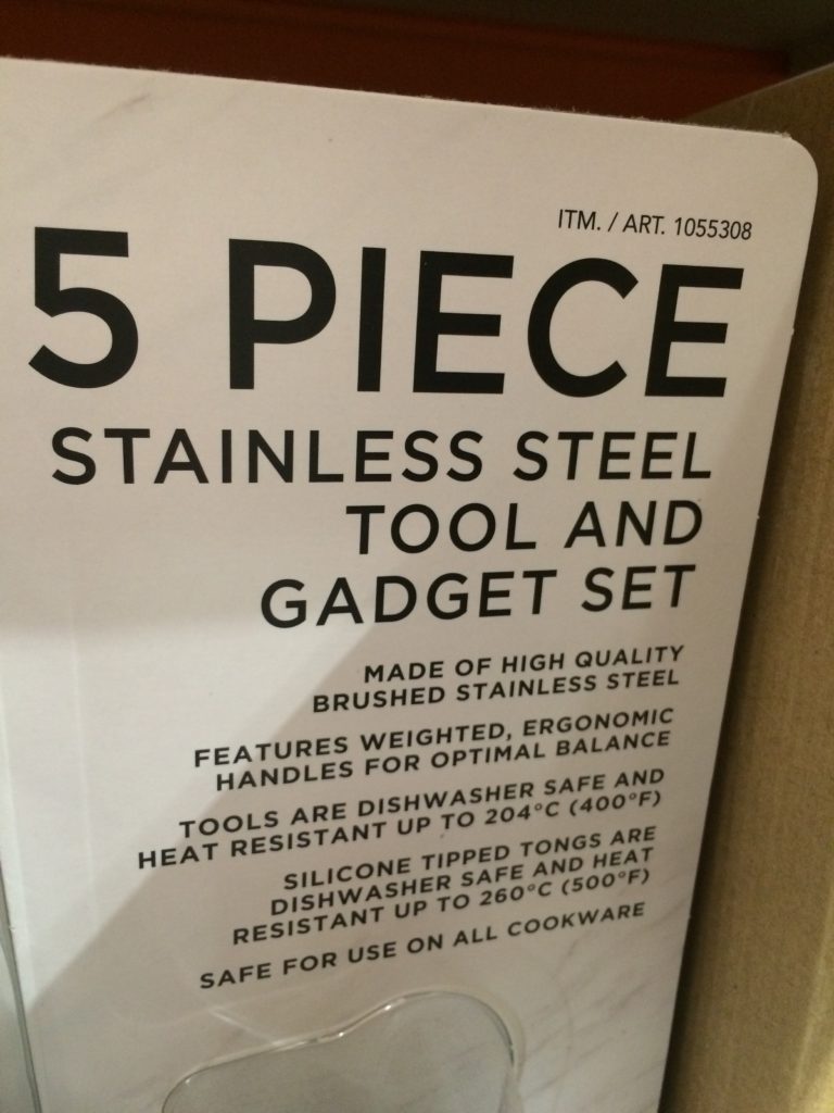 Costco1055308Sabatier5PCKitchenToolSetname CostcoChaser