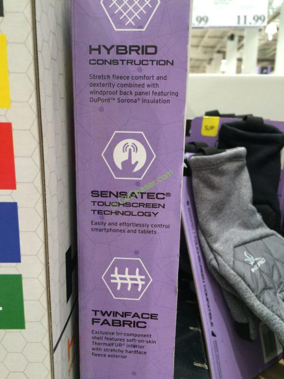 Costco10752601075261HeadHybrid TouchscreenGlovesspec1 CostcoChaser