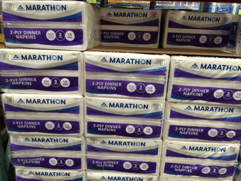 Marathon 2 Ply White Dinner Napkins 900 Count CostcoChaser