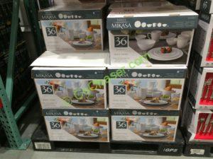 Costco-1082163-Mikasa-Trellis-Bone-China-36PC-Dinnerware-Set-all