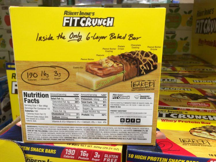 Costco1082839FitCrunchPeanutButterBarsinf CostcoChaser