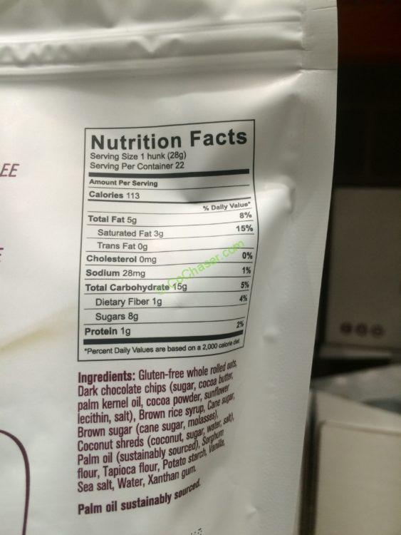 Costco1088651HeavenlyHunksOatmealCookieschart CostcoChaser