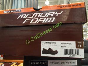 Costco-1089979-Skechers-Mens-Leather-Lace-up-Shoe-face